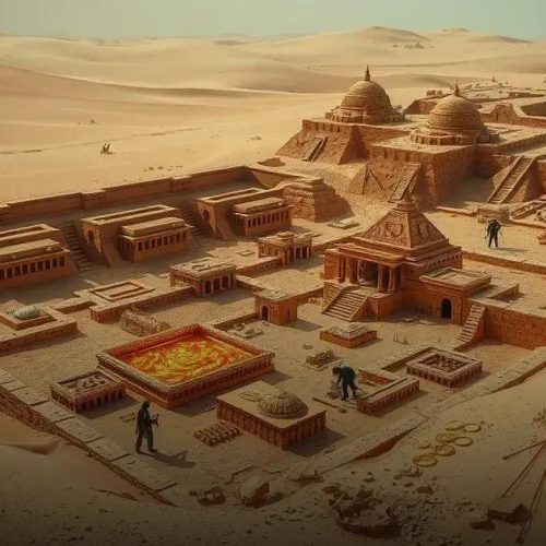 Arqueólogos descobrem a Cidade Perdida do Ouro no Egito