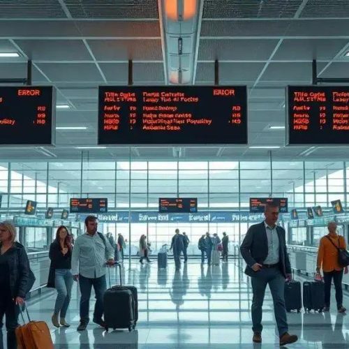 Ataque cibernético paralisa aeroportos europeus e causa cancelamento de voos