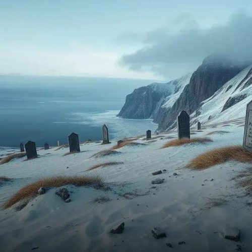 Cemitérios de baleeiros em Svalbard desaparecem com o degelo do permafrost