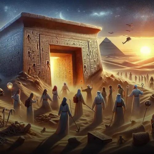 Descoberta da Primeira Tumba de Faraó em 100 Anos