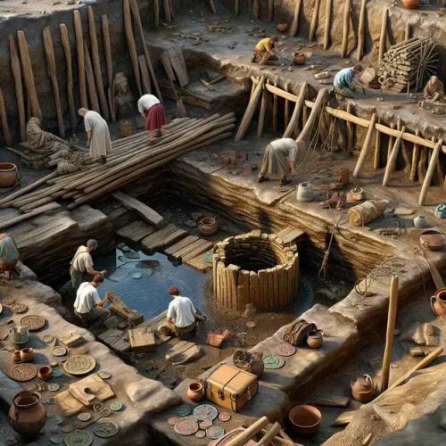 Descoberta de assentamento romano e túmulo misterioso na Alemanha