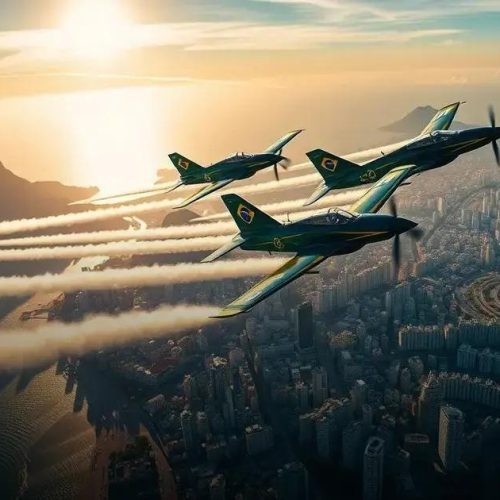 FAB intercepta aeronaves com Super Tucanos durante Cúpula do Brics no Rio