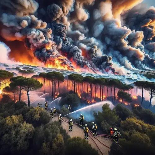 Incêndio florestal no sul da França fecha aeroporto e ameaça Marselha