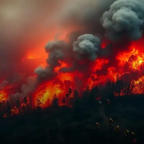 Incêndios na UE batem recorde com mais de 1 milhão de hectares queimados em 2025