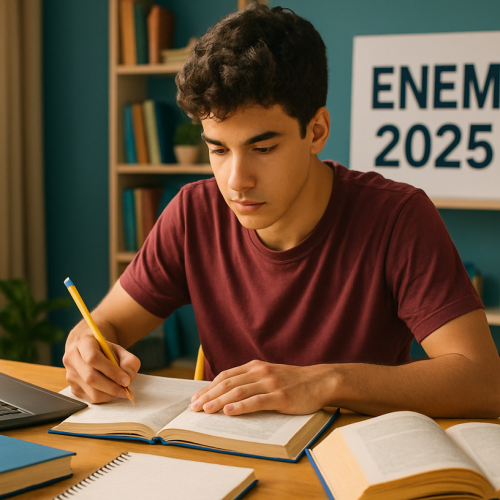 Como organizar os estudos para o Enem 2025 no segundo semestre