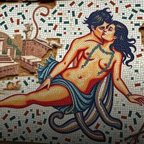 Pompeya recupera mosaico erótico roubado pelos nazis na Segunda Guerra