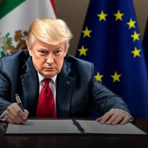 Trump anuncia tarifas de 30% para México e União Europeia após medida contra Brasil
