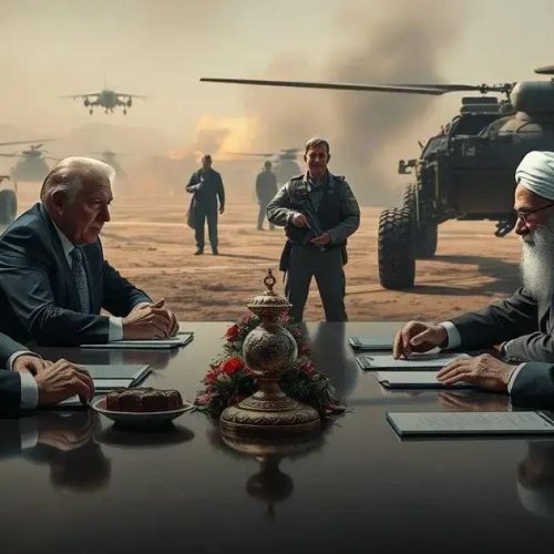 Trump sugere mudança de regime no Irã e usa slogan 'MIGA' em meio a conflito