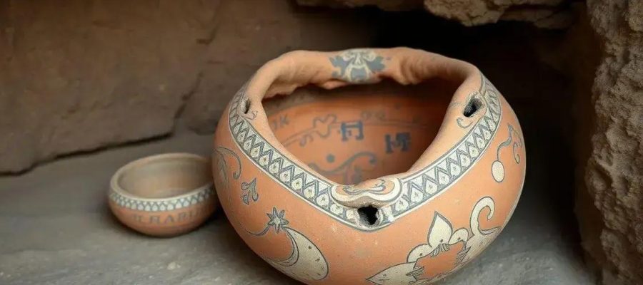 Vaso cerâmico raro do século 15 é encontrado em La Palma da época da conquista