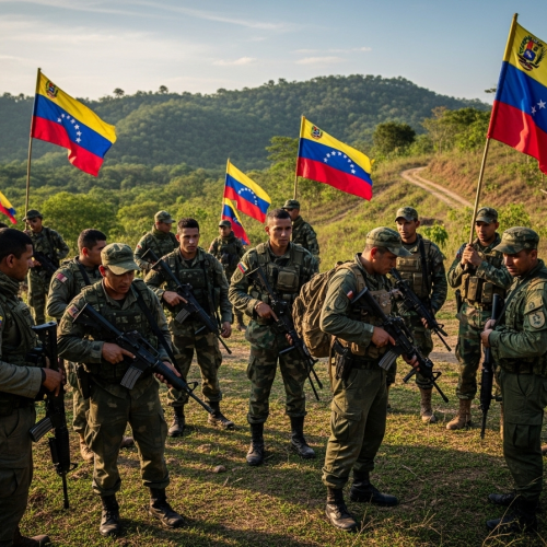 Maduro mobiliza 4,5 milhões de milicianos em plano de segurança na Venezuela